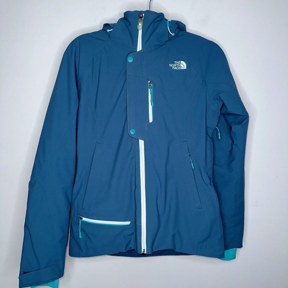 The North Face Women's Furano Hyvent Jacket Detachable Hood Teal Blue Size Small - Picture 1 of 5